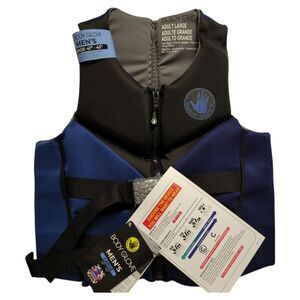 Body Glove Men's Lightweight USCG Approved Segmented PFD Life Jacket, Large